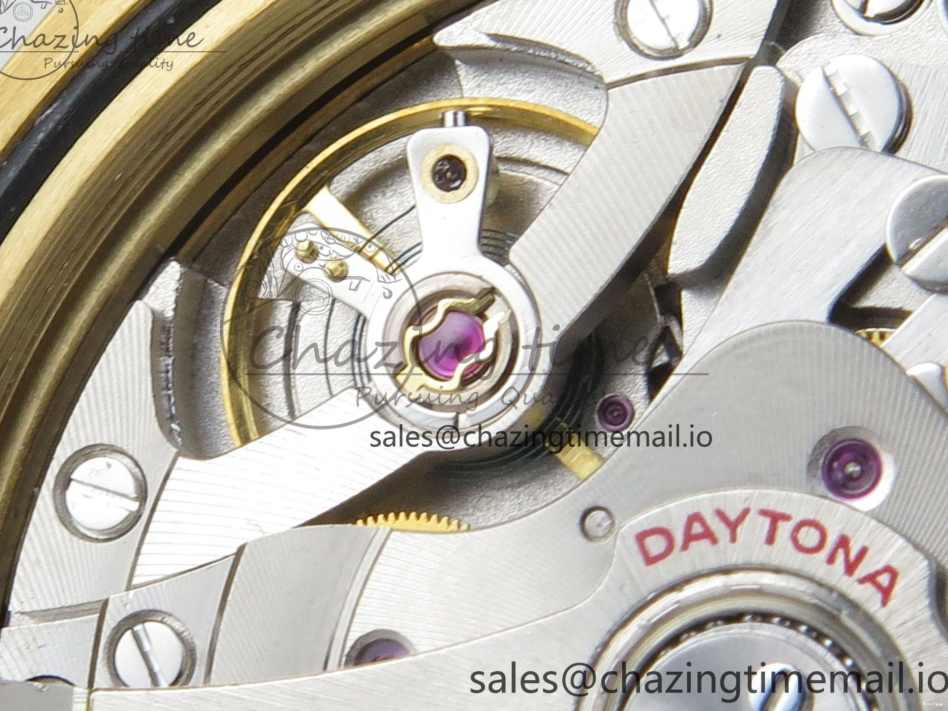 MiroTime 1223 Breathable Daytona 126518 YG Clean 1:1 Best Edition YG Dial on Oysterflex Strap DD 237